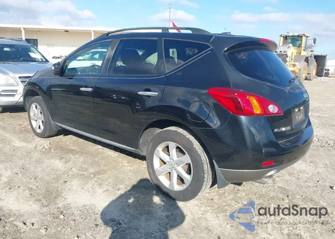 2009 Nissan Murano Sl z USA, uszkodzony, nr VIN JN8AZ18UX9W028359